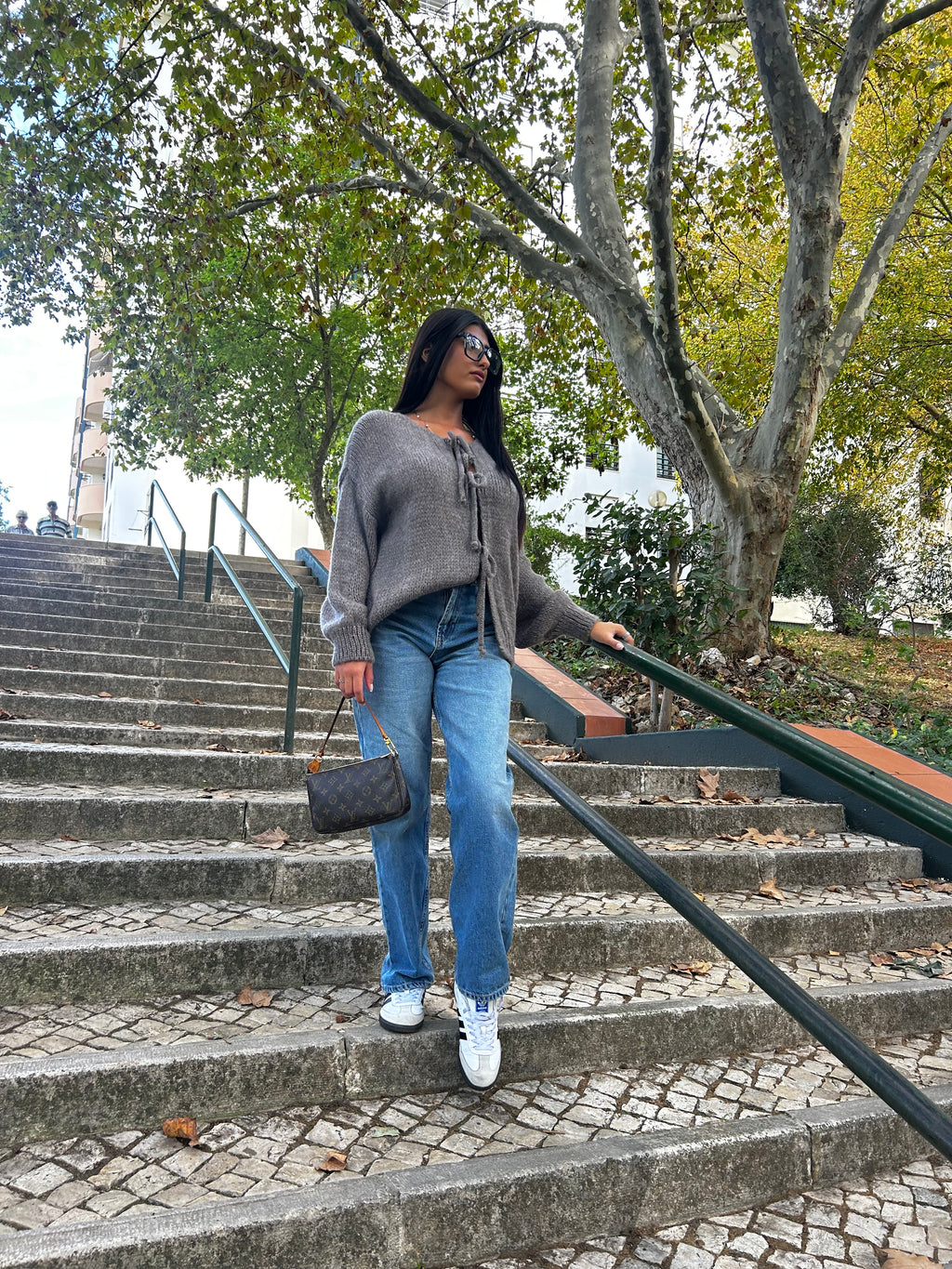 Camisola com laços
