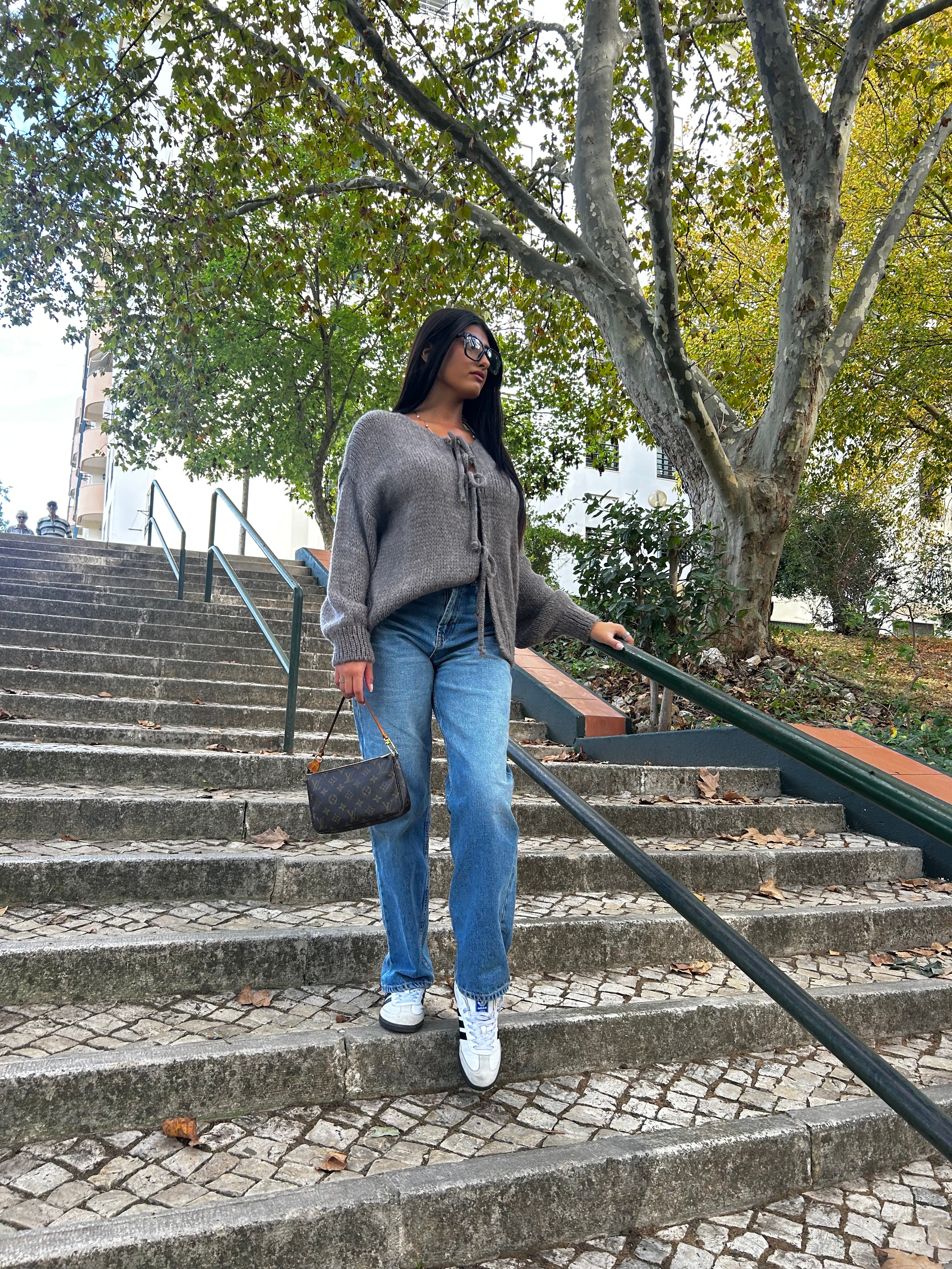 Camisola com laços